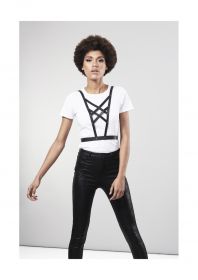 MAZE - Cross Cleavage Harness - Black