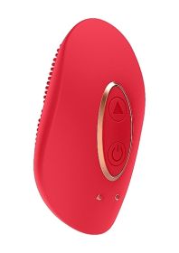 Mini Rechargeable Clitoral Stimulator - Precious - Red