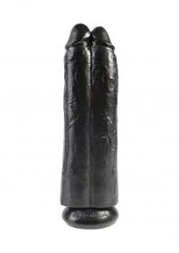 11 Inch Two Cocks One Hole - Black