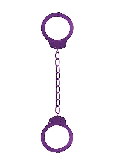 Metal Ankle Cuffs - Purple