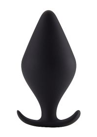 Butt Plug with Handle - Large - Black