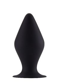 Butt Plug with Suction Cup - Medium - Black